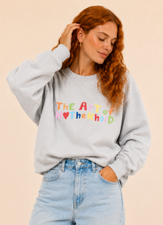 The art of motherhood sweater