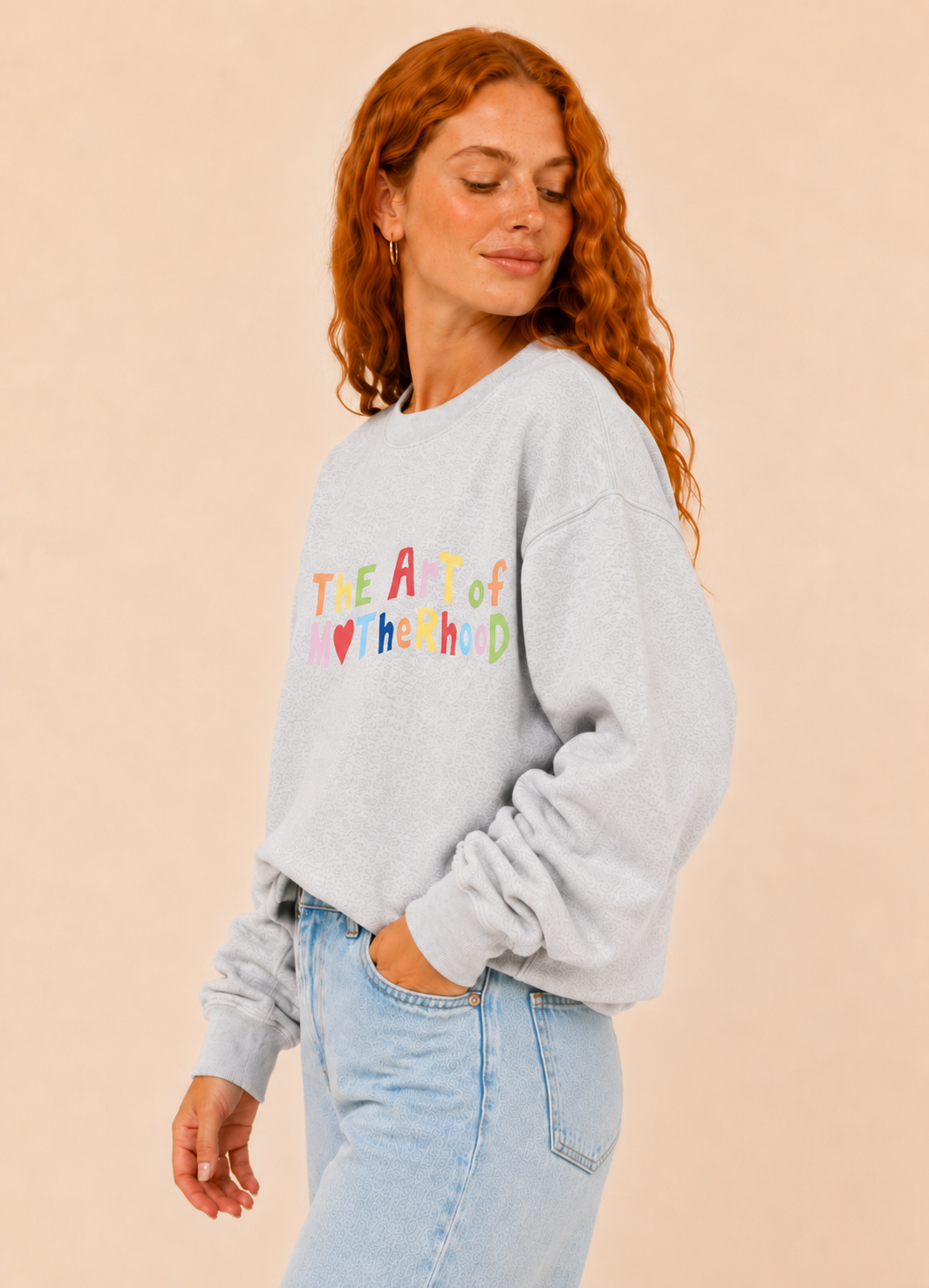 The art of motherhood sweater