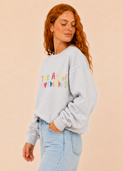 The art of motherhood sweater